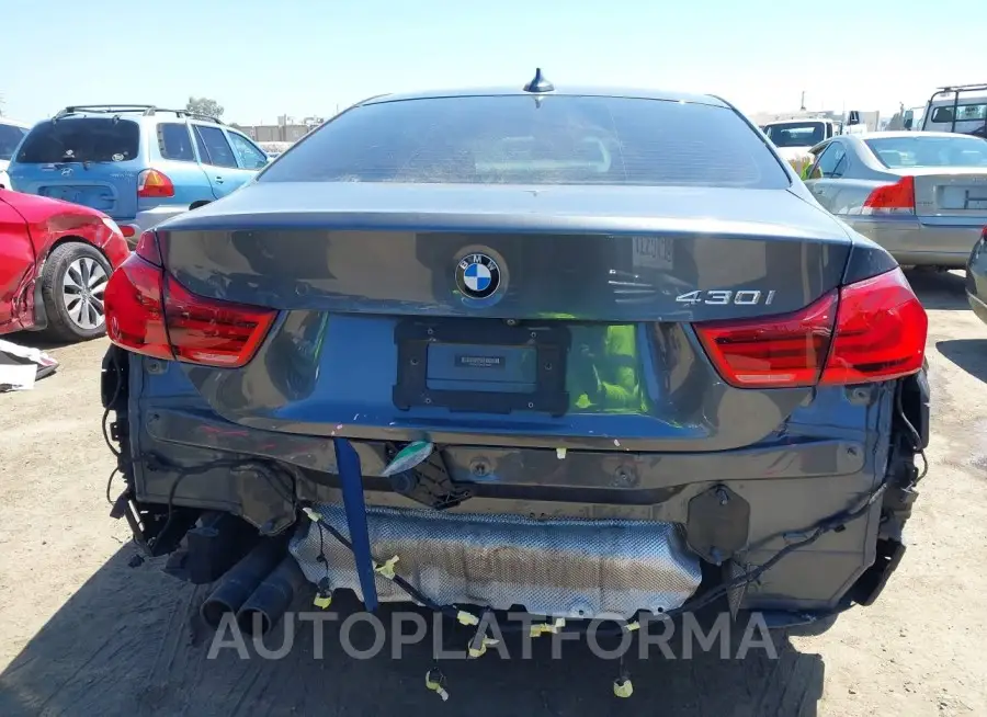 BMW 430I 2019 vin WBA4W3C56KAF92672 from auto auction Iaai