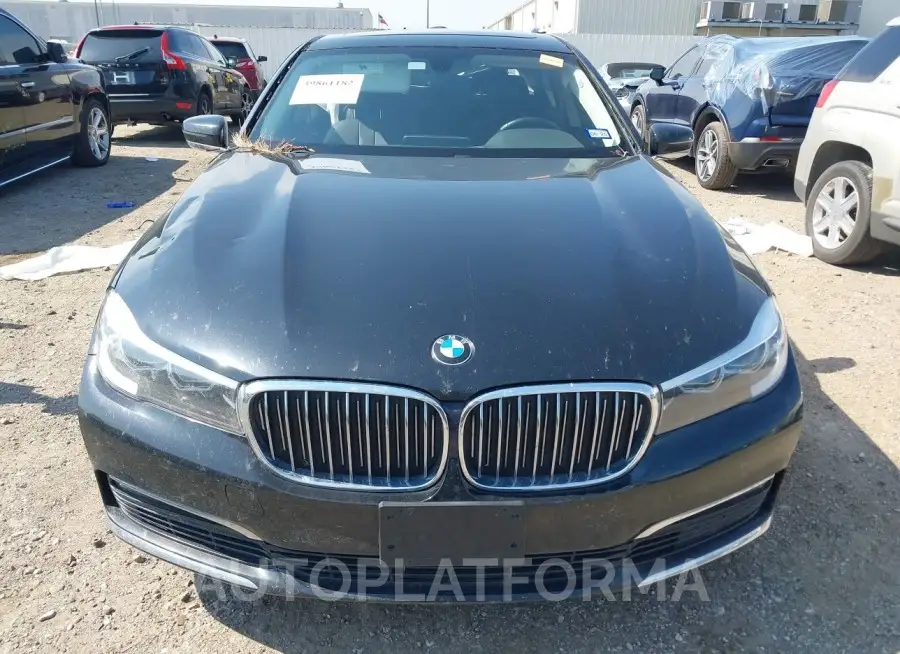 BMW 740I 2018 vin WBA7E2C51JG742724 from auto auction Iaai