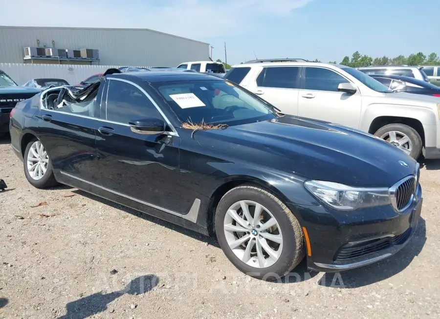 BMW 740I 2018 vin WBA7E2C51JG742724 from auto auction Iaai