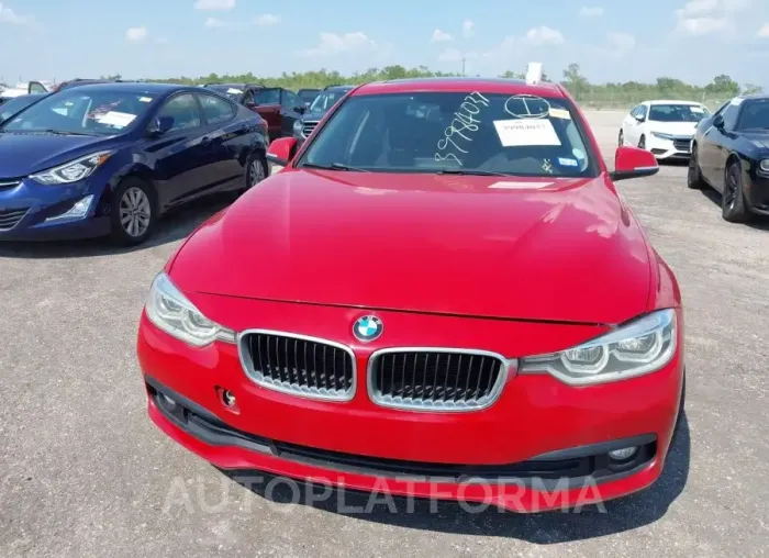 BMW 320I 2016 vin WBA8A9C58GK618366 from auto auction Iaai