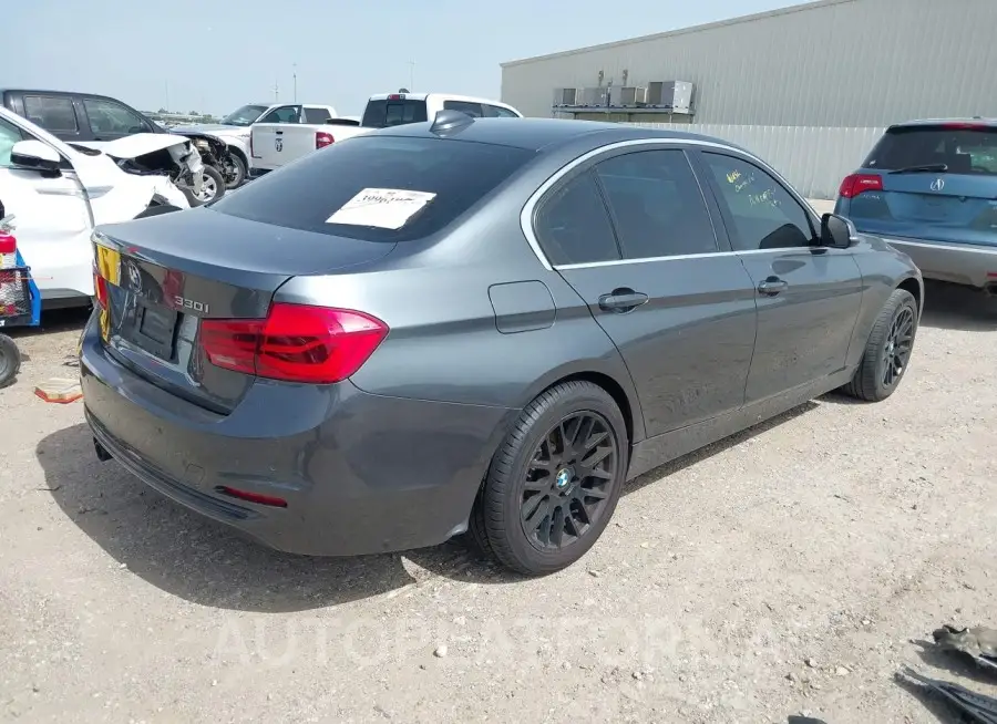 BMW 330I 2017 vin WBA8B9G31HNU56845 from auto auction Iaai