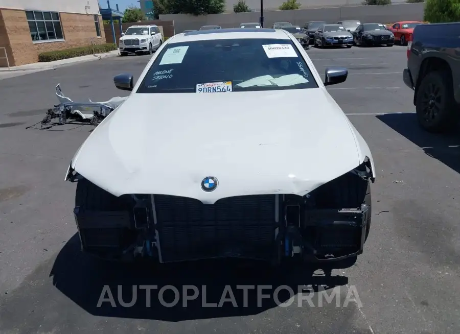 BMW M550I 2020 vin WBAJS7C07LCD22401 from auto auction Iaai