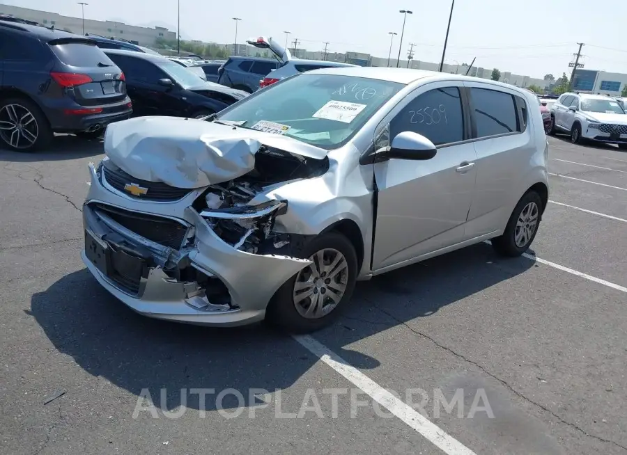 CHEVROLET SONIC 2019 vin 1G1JG6SB2K4136832 from auto auction Iaai