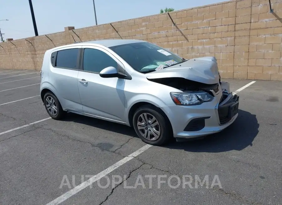 CHEVROLET SONIC 2019 vin 1G1JG6SB2K4136832 from auto auction Iaai