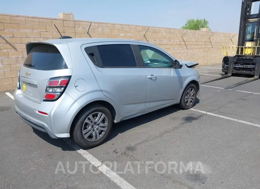 CHEVROLET SONIC 2019 vin 1G1JG6SB2K4136832 from auto auction Iaai