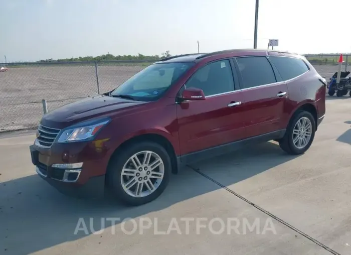 CHEVROLET TRAVERSE 2015 vin 1GNKRGKD3FJ384972 from auto auction Iaai