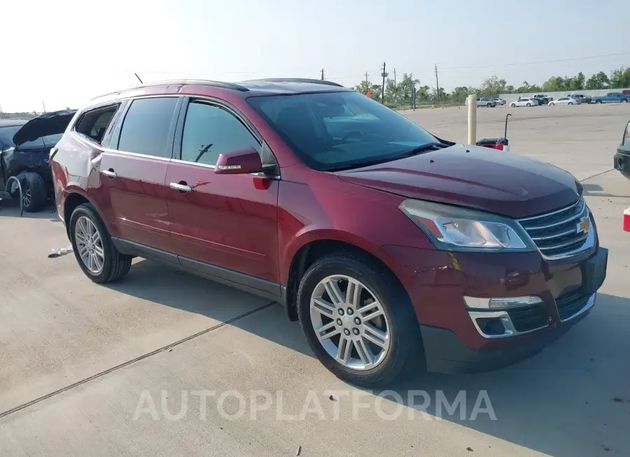 CHEVROLET TRAVERSE 2015 vin 1GNKRGKD3FJ384972 from auto auction Iaai