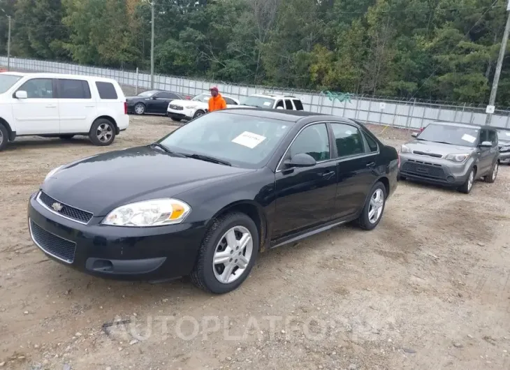 CHEVROLET IMPALA LIMITED 2016 vin 2G1WD5E32G1105922 from auto auction Iaai