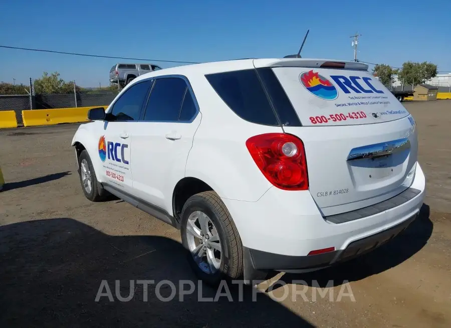 CHEVROLET EQUINOX 2015 vin 2GNALAEK5F6366944 from auto auction Iaai