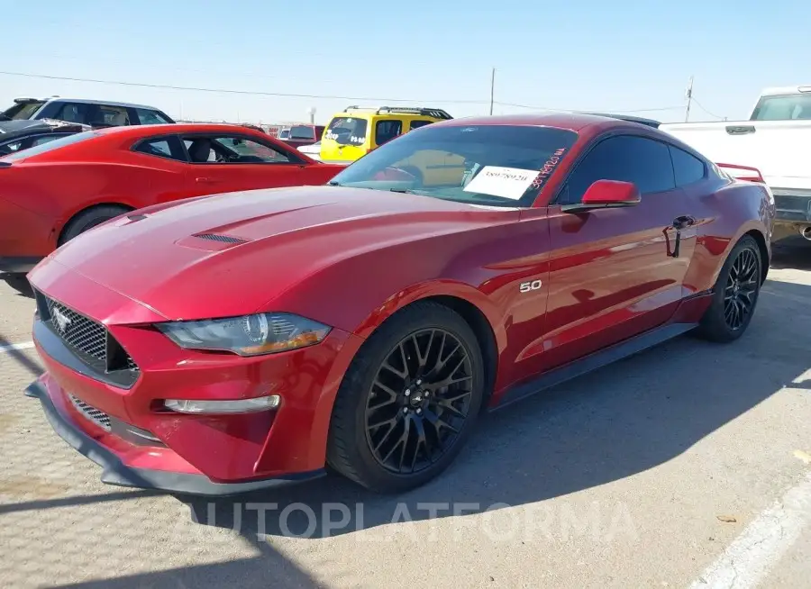 FORD MUSTANG 2019 vin 1FA6P8CF9K5102395 from auto auction Iaai