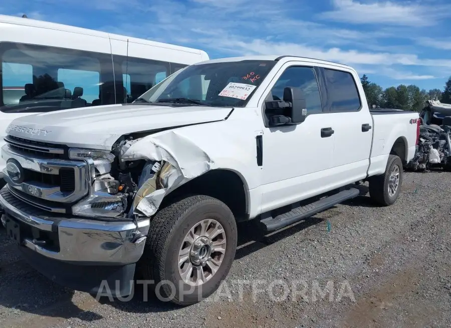 FORD F-250 2022 vin 1FT7W2B60NEG35496 from auto auction Iaai