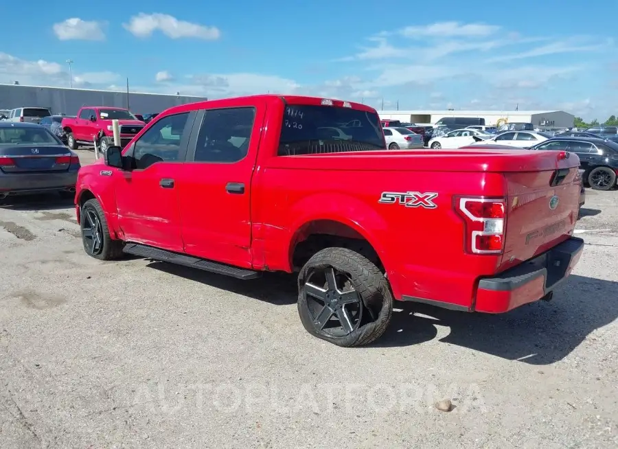 FORD F-150 2018 vin 1FTEW1CP8JKC69114 from auto auction Iaai