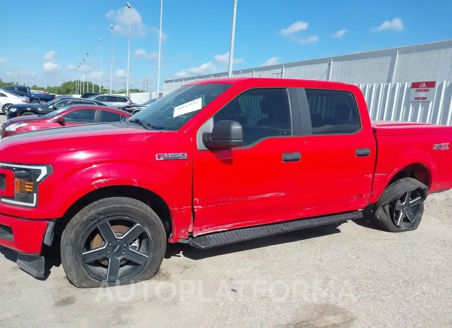 FORD F-150 2018 vin 1FTEW1CP8JKC69114 from auto auction Iaai