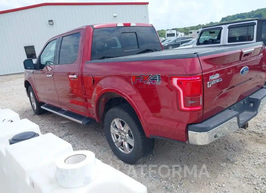 FORD F-150 2015 vin 1FTEW1EP2FFA86370 from auto auction Iaai