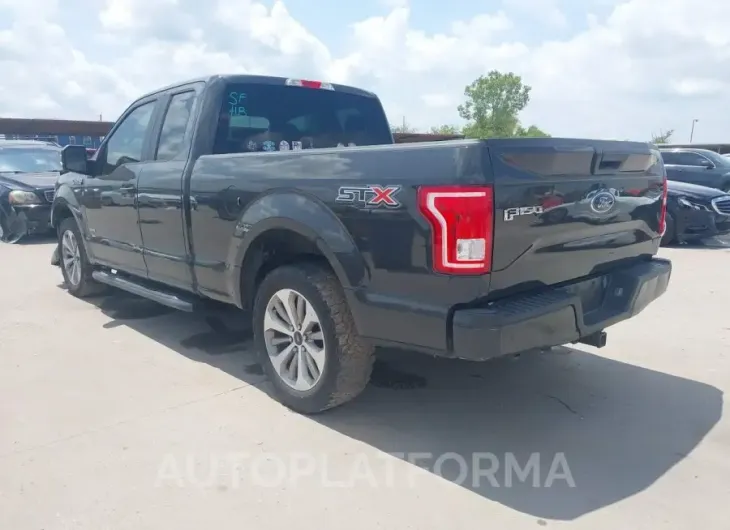 FORD F-150 2017 vin 1FTEX1CP0HKD07118 from auto auction Iaai