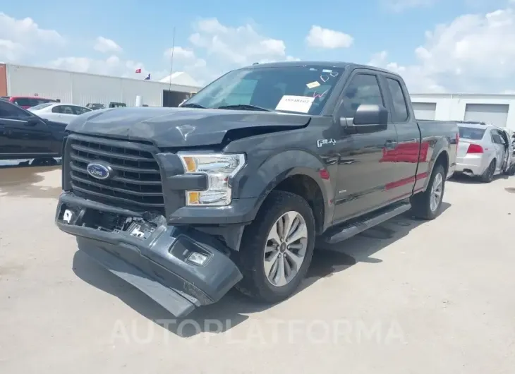 FORD F-150 2017 vin 1FTEX1CP0HKD07118 from auto auction Iaai