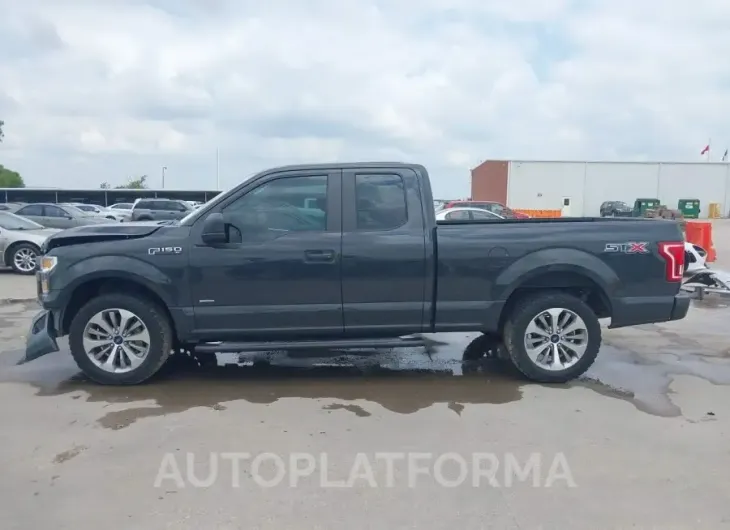 FORD F-150 2017 vin 1FTEX1CP0HKD07118 from auto auction Iaai