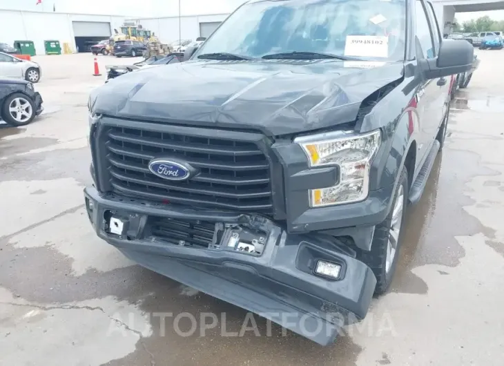 FORD F-150 2017 vin 1FTEX1CP0HKD07118 from auto auction Iaai