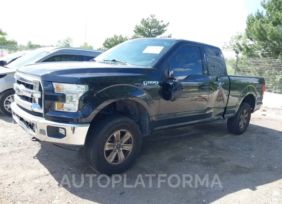 FORD F-150 2017 vin 1FTEX1E88HFA60669 from auto auction Iaai