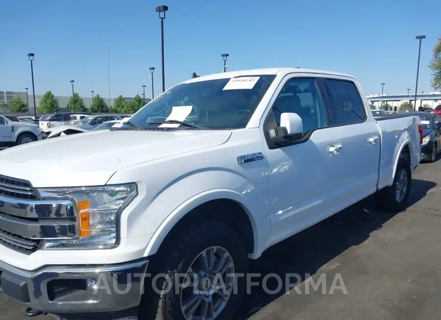 FORD F-150 2019 vin 1FTFW1E53KKC77638 from auto auction Iaai