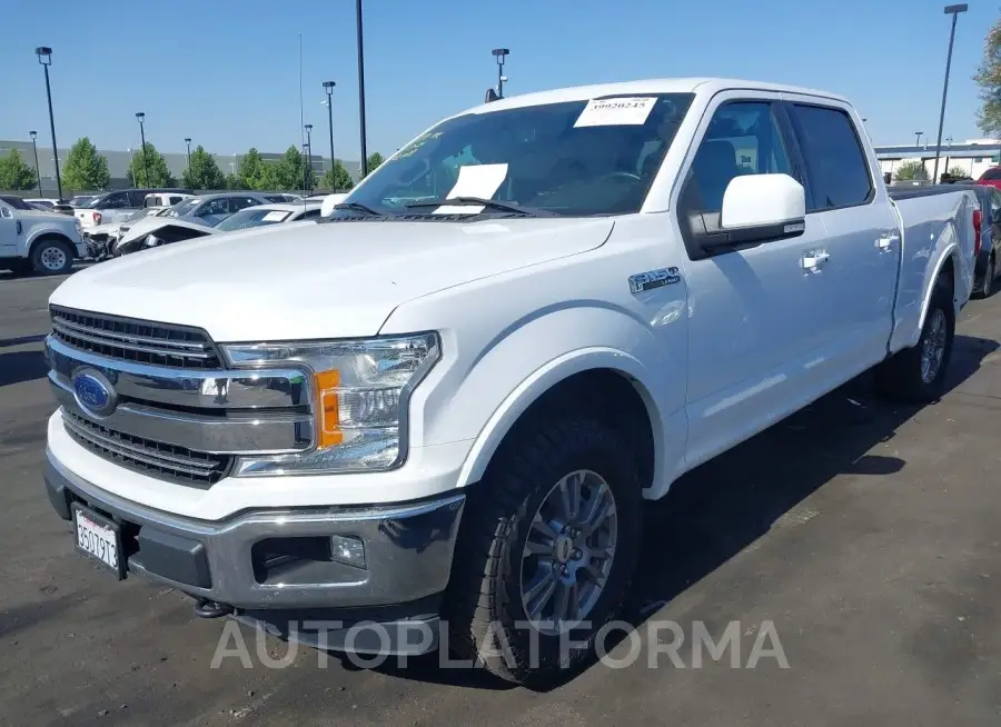 FORD F-150 2019 vin 1FTFW1E53KKC77638 from auto auction Iaai