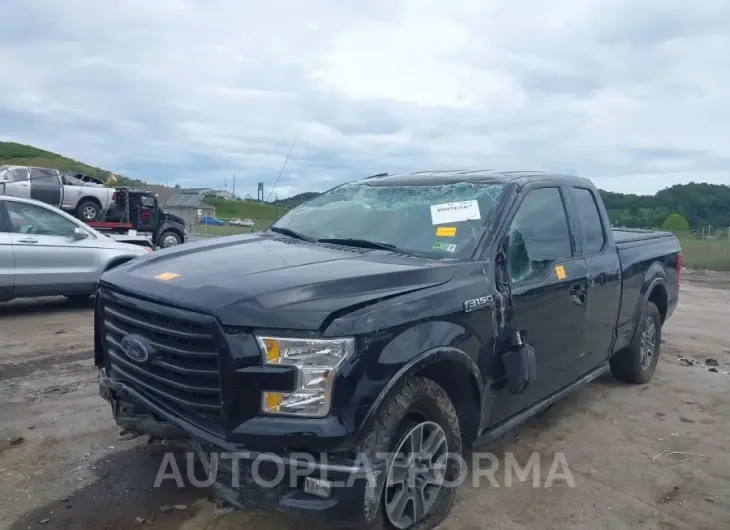 FORD F-150 2016 vin 1FTFX1EF6GFD15451 from auto auction Iaai