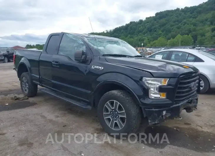 FORD F-150 2016 vin 1FTFX1EF6GFD15451 from auto auction Iaai