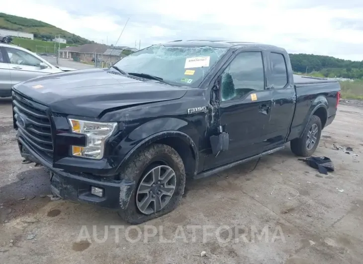 FORD F-150 2016 vin 1FTFX1EF6GFD15451 from auto auction Iaai