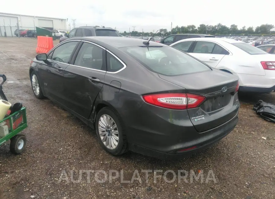 FORD FUSION ENERGI 2016 vin 3FA6P0PU8GR169830 from auto auction Iaai