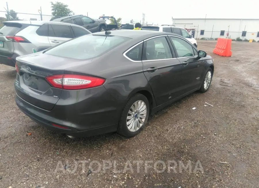 FORD FUSION ENERGI 2016 vin 3FA6P0PU8GR169830 from auto auction Iaai