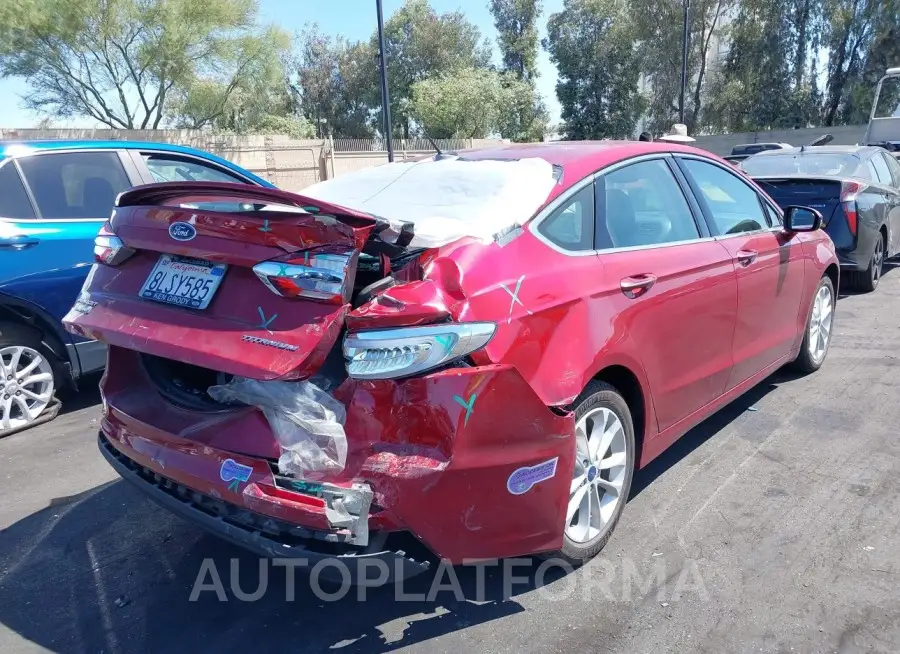 FORD FUSION ENERGI 2019 vin 3FA6P0SUXKR258573 from auto auction Iaai