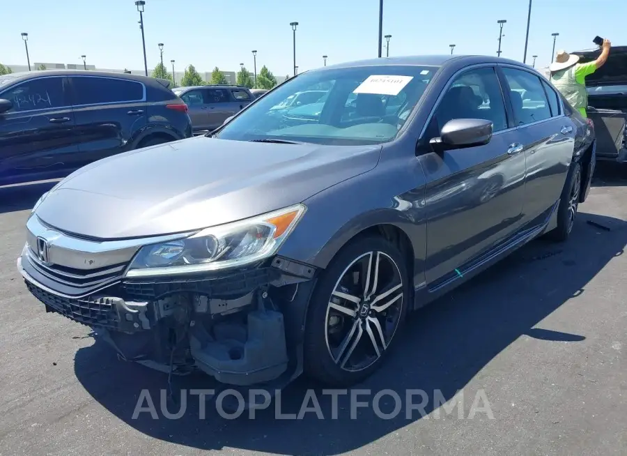 HONDA ACCORD 2017 vin 1HGCR2F54HA043863 from auto auction Iaai