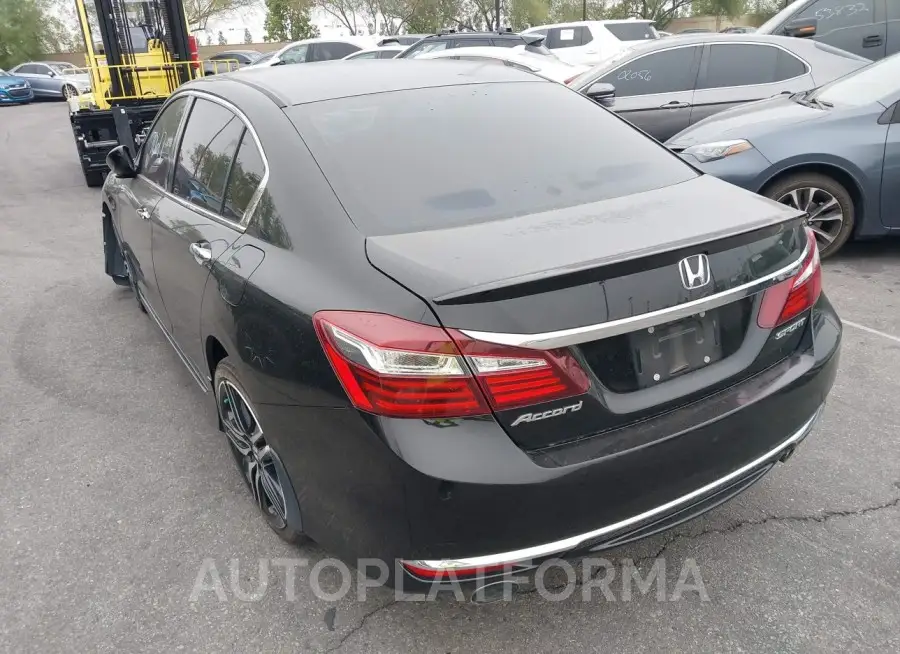 HONDA ACCORD 2017 vin 1HGCR2F56HA126646 from auto auction Iaai