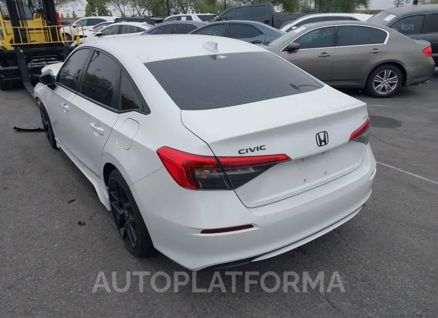 HONDA CIVIC 2022 vin 2HGFE2F54NH530261 from auto auction Iaai