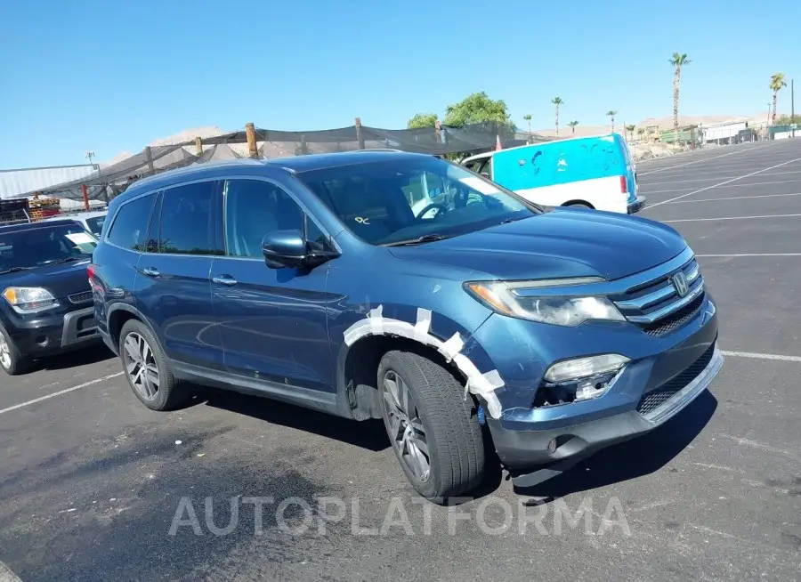 HONDA PILOT 2016 vin 5FNYF5H99GB010054 from auto auction Iaai