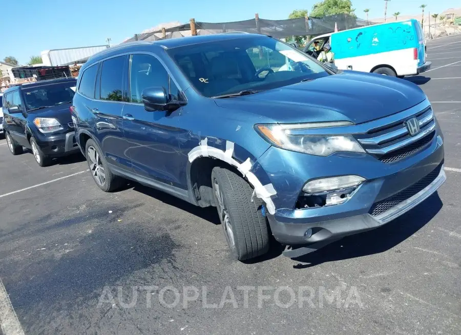 HONDA PILOT 2016 vin 5FNYF5H99GB010054 from auto auction Iaai