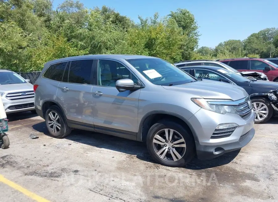 HONDA PILOT 2016 vin 5FNYF6H63GB105382 from auto auction Iaai