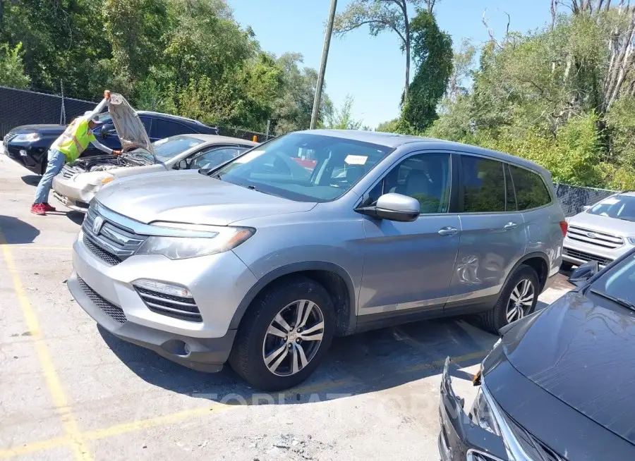 HONDA PILOT 2016 vin 5FNYF6H63GB105382 from auto auction Iaai