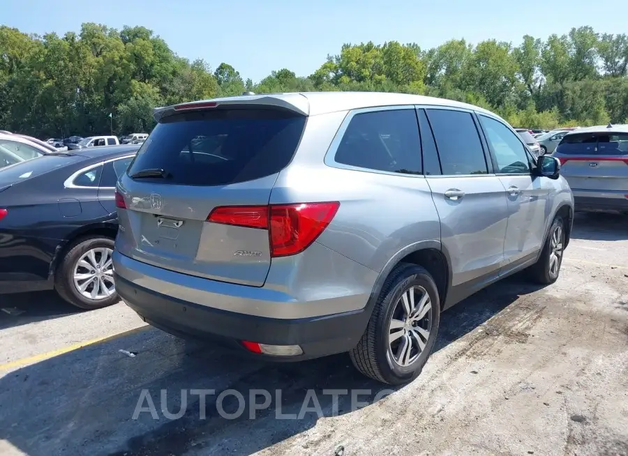 HONDA PILOT 2016 vin 5FNYF6H63GB105382 from auto auction Iaai