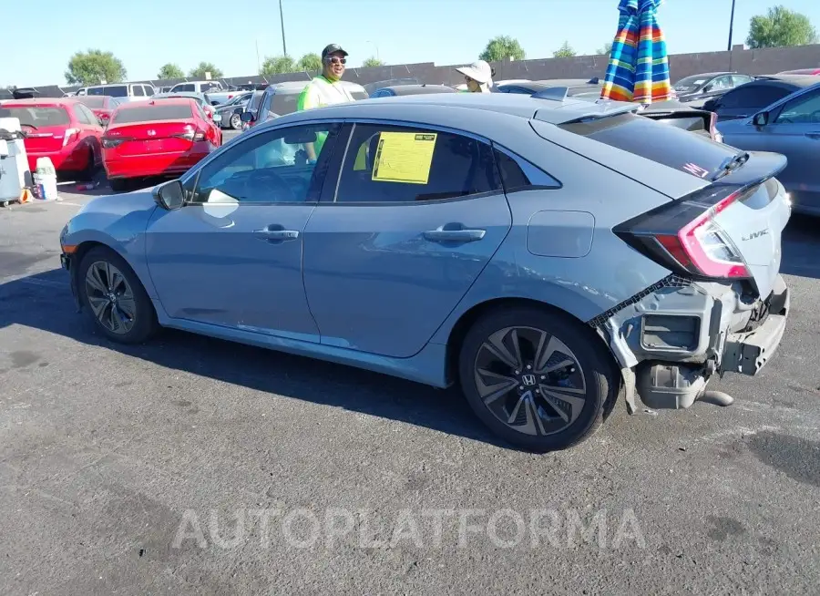 HONDA CIVIC 2017 vin SHHFK7H53HU419775 from auto auction Iaai