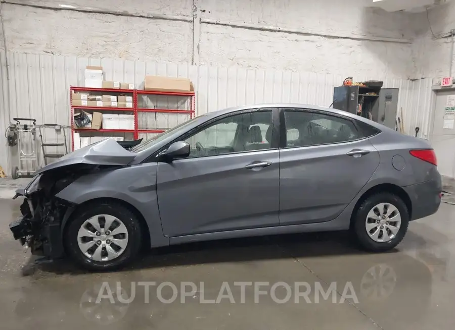 HYUNDAI ACCENT 2017 vin KMHCT4AE9HU293189 from auto auction Iaai