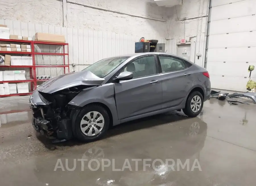 HYUNDAI ACCENT 2017 vin KMHCT4AE9HU293189 from auto auction Iaai