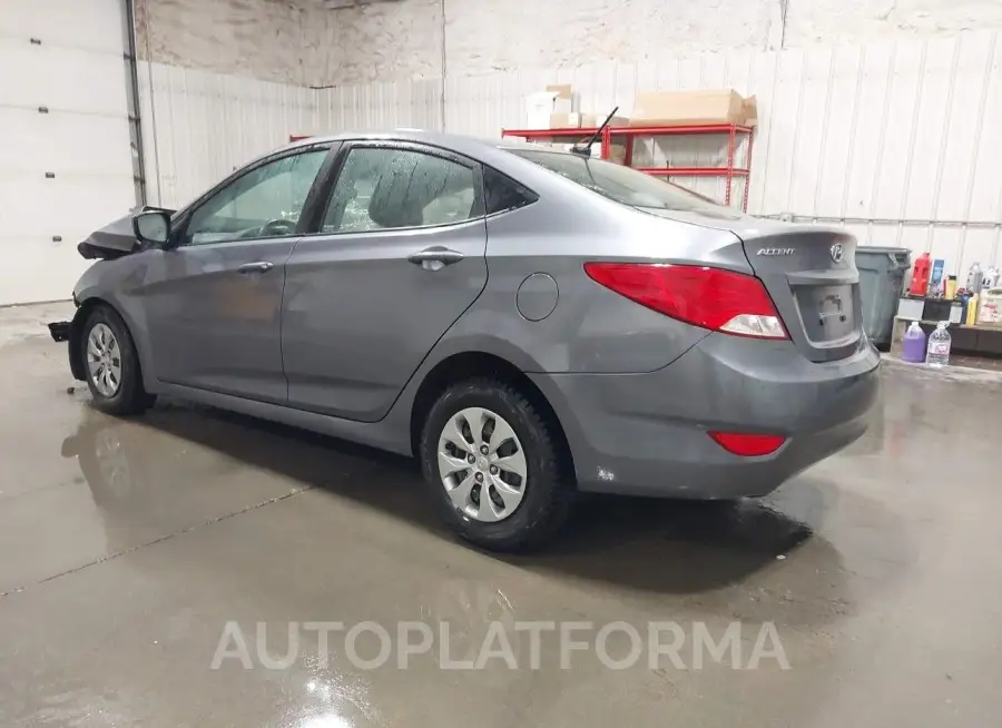 HYUNDAI ACCENT 2017 vin KMHCT4AE9HU293189 from auto auction Iaai