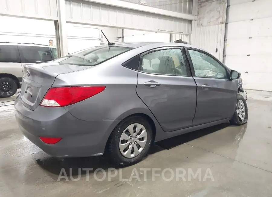 HYUNDAI ACCENT 2017 vin KMHCT4AE9HU293189 from auto auction Iaai