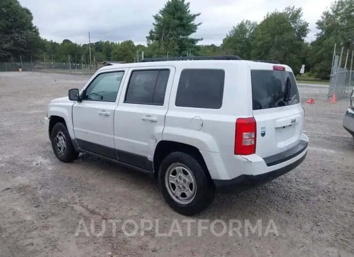 JEEP PATRIOT 2017 vin 1C4NJPBA2HD148124 from auto auction Iaai