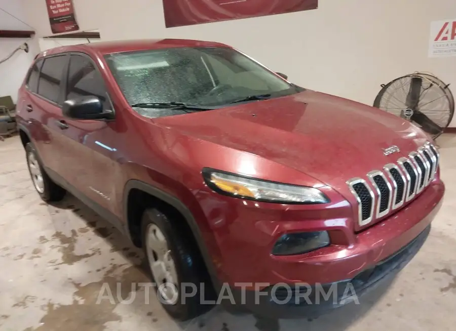 JEEP CHEROKEE 2015 vin 1C4PJLAB1FW721057 from auto auction Iaai