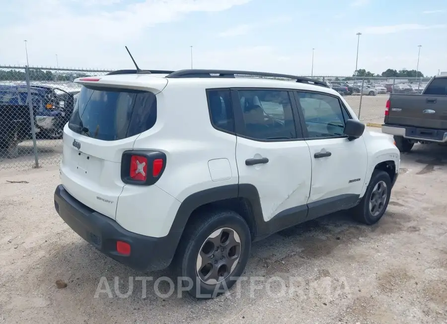 JEEP RENEGADE 2015 vin ZACCJBAT8FPB96903 from auto auction Iaai