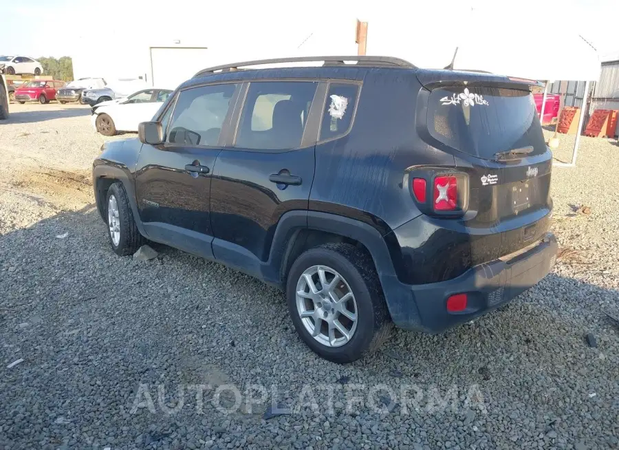 JEEP RENEGADE 2020 vin ZACNJAAB4LPL33175 from auto auction Iaai