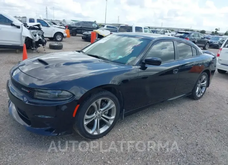 DODGE CHARGER 2021 vin 2C3CDXHG4MH652461 from auto auction Iaai