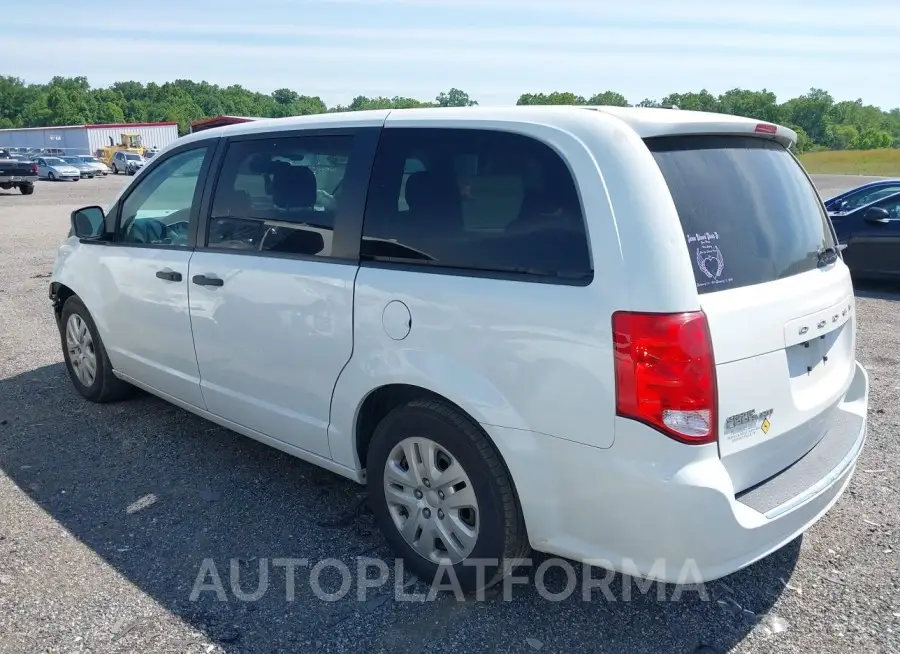 DODGE GRAND CARAVAN 2019 vin 2C4RDGBG4KR624326 from auto auction Iaai